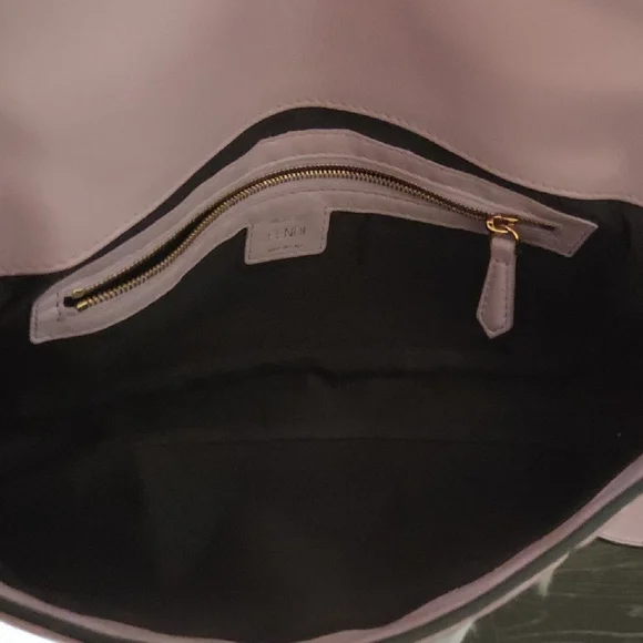 Fendi Lavender Baguette Shoulder Bag - Picture 7 of 14